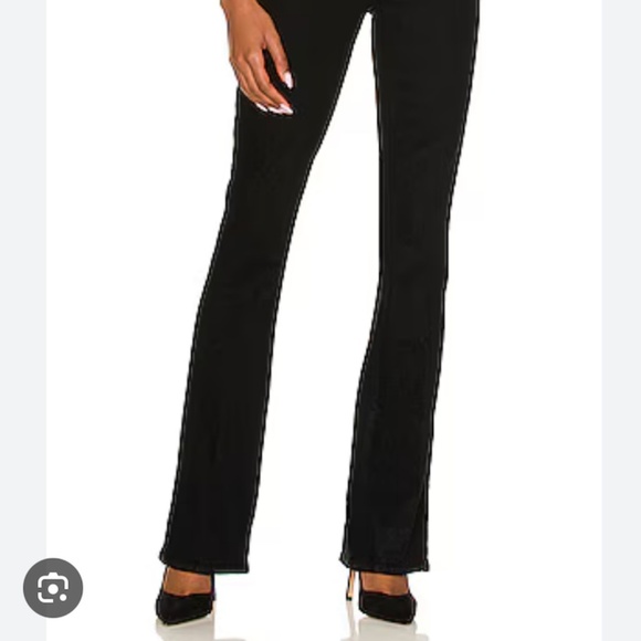 Cotton Citizen High Split Jean Black Size 25 - Picture 2 of 4